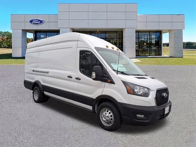 2024 Oxford White Ford Transit Cargo Van AWD Van