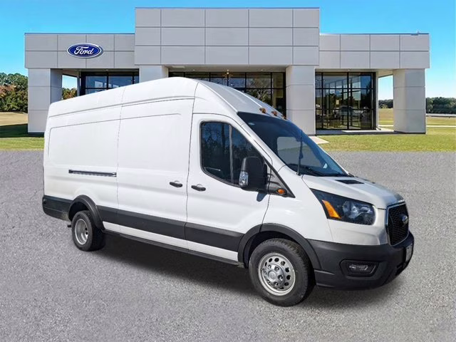 2024 Oxford White Ford Transit Cargo Van AWD Van
