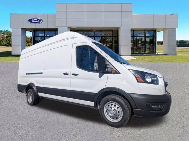 2024 Oxford White Ford Transit Cargo Van AWD Van