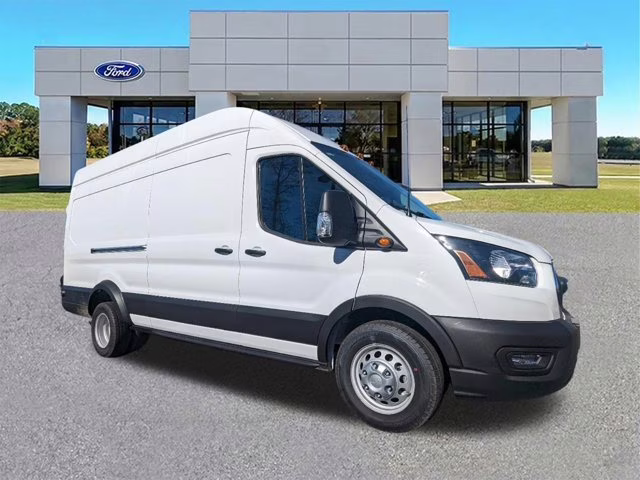 2024 Oxford White Ford Transit Cargo Van AWD Van