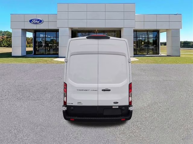 2024 Oxford White Ford Transit Cargo Van AWD Van
