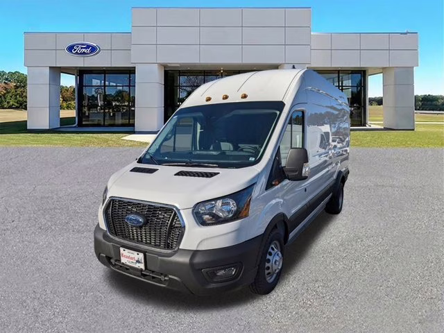 2024 Oxford White Ford Transit Cargo Van AWD Van