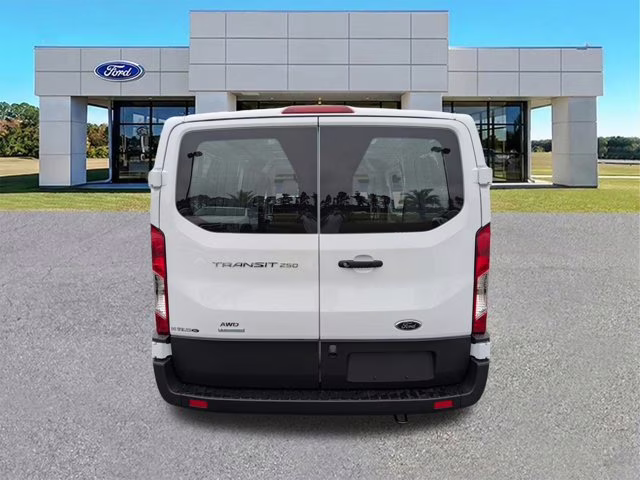 2025 Oxford White Ford Transit Cargo Van AWD Van