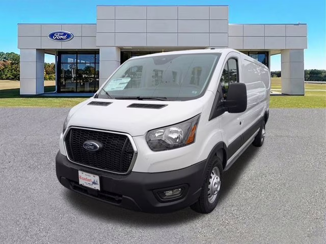 2025 Oxford White Ford Transit Cargo Van AWD Van