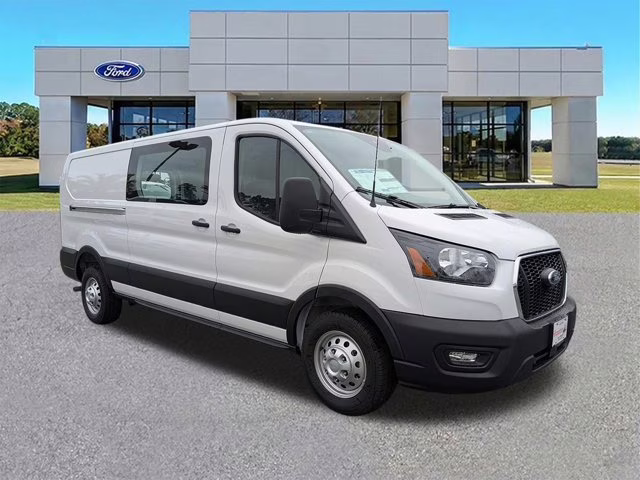 2025 Oxford White Ford Transit Cargo Van AWD Van