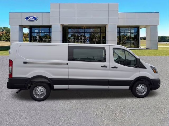 2025 Oxford White Ford Transit Cargo Van AWD Van