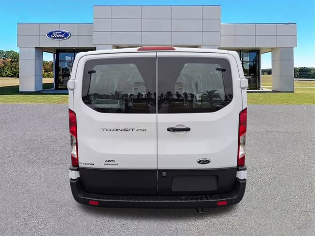 2025 Oxford White Ford Transit Cargo Van AWD Van
