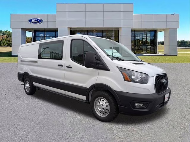 2025 Oxford White Ford Transit Cargo Van AWD Van