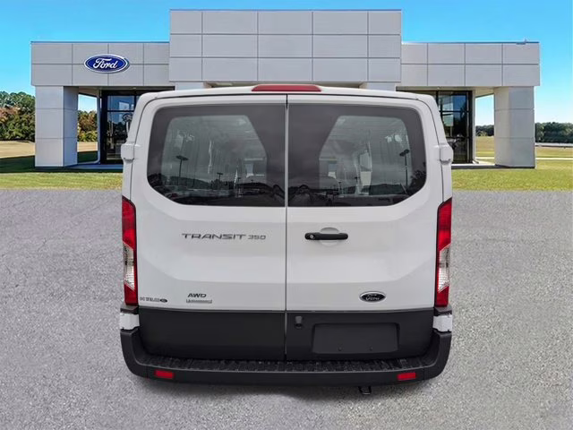 2025 Oxford White Ford Transit Cargo Van AWD Van