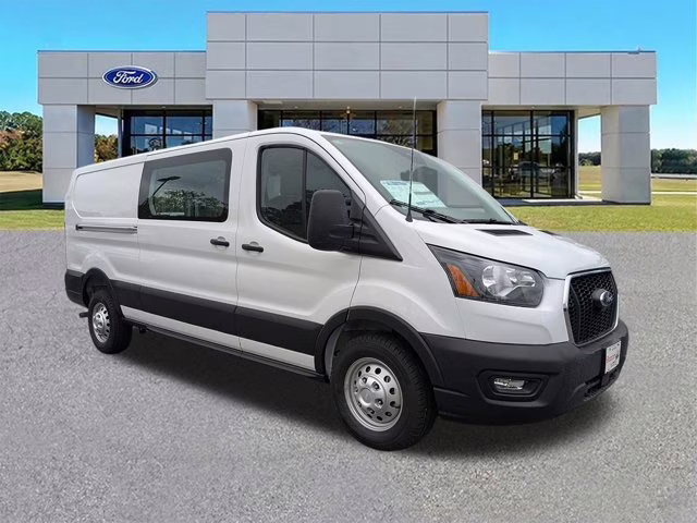 2025 Oxford White Ford Transit Cargo Van AWD Van
