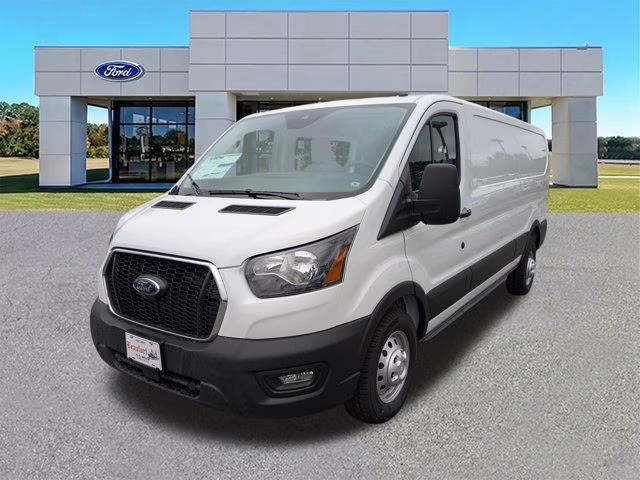 2025 Oxford White Ford Transit Cargo Van AWD Van