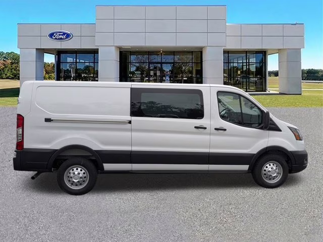 2025 Oxford White Ford Transit Cargo Van AWD Van