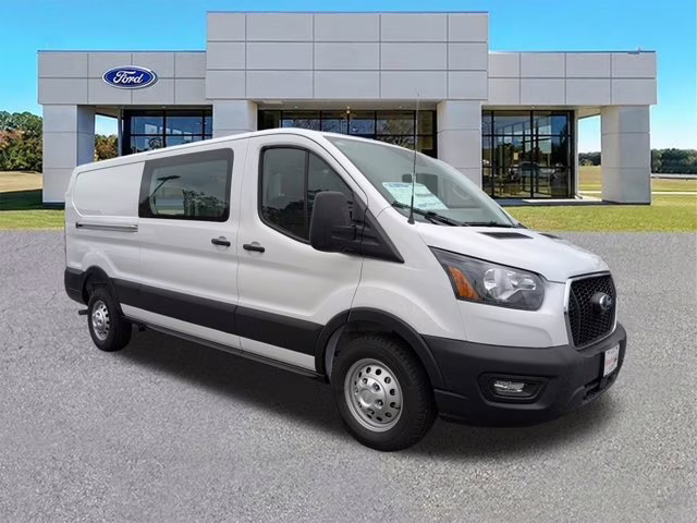 2025 Oxford White Ford Transit Cargo Van AWD Van