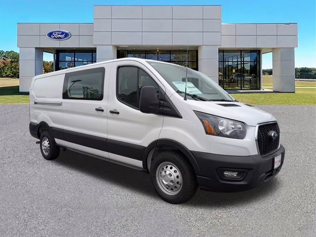 2025 Oxford White Ford Transit Cargo Van AWD Van