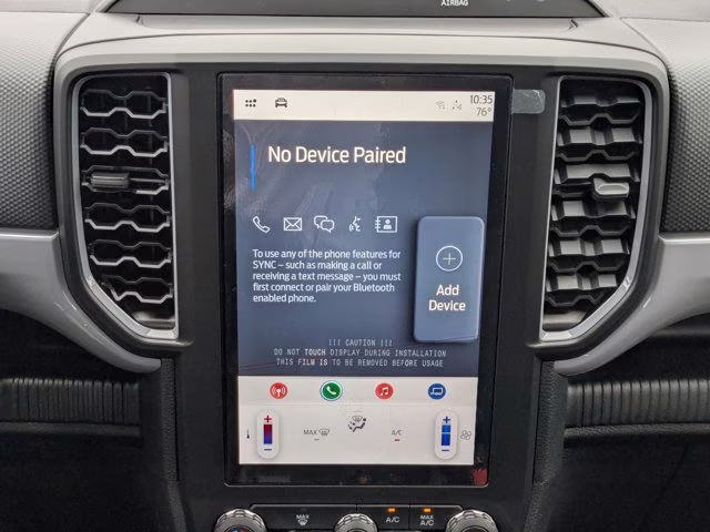 2025 Blue Metallic Ford Ranger XL 4X4 Truck