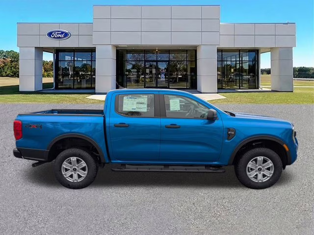 2025 Blue Metallic Ford Ranger XL 4X4 Truck