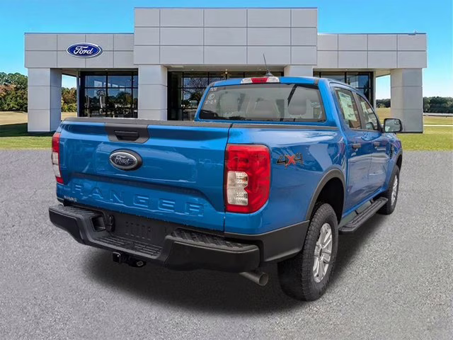 2025 Blue Metallic Ford Ranger XL 4X4 Truck