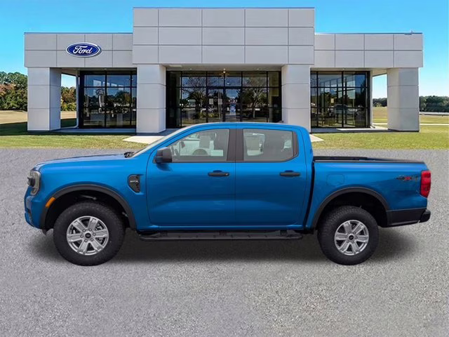 2025 Blue Metallic Ford Ranger XL 4X4 Truck