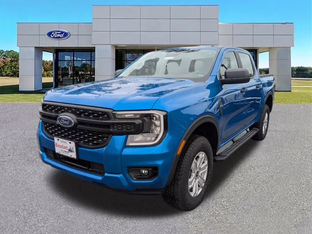 2025 Blue Metallic Ford Ranger XL 4X4 Truck