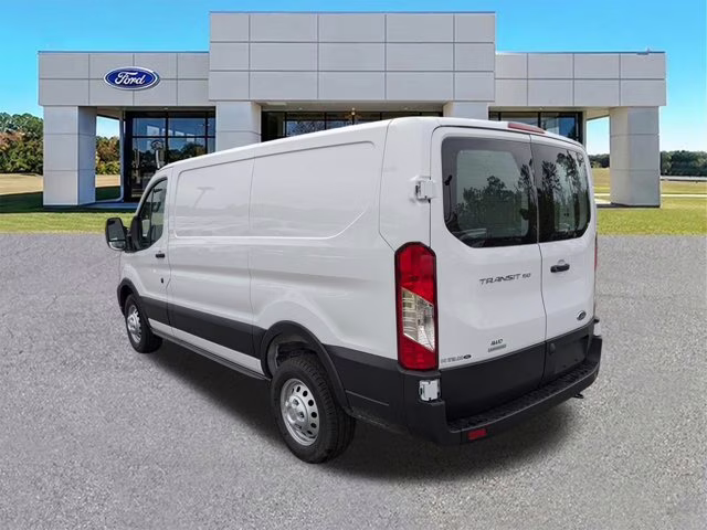 2025 Oxford White Ford Transit Cargo Van AWD Van