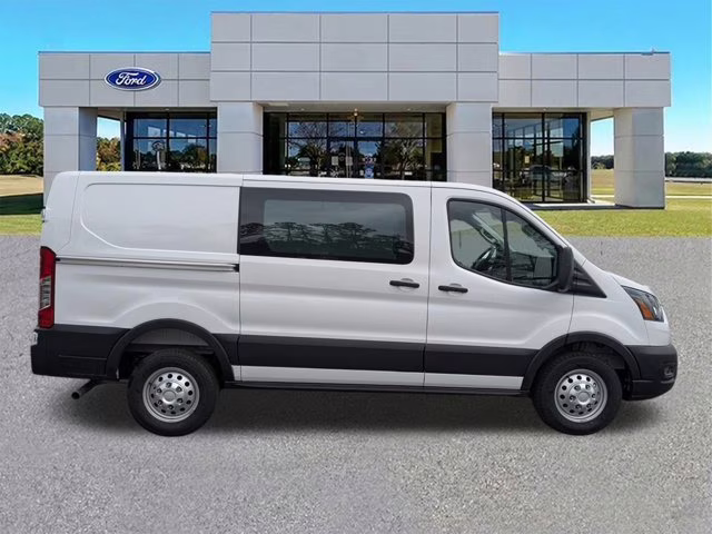 2025 Oxford White Ford Transit Cargo Van AWD Van