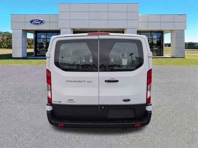 2025 Oxford White Ford Transit Cargo Van AWD Van