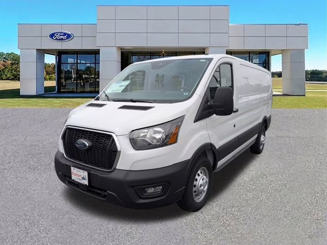 2025 Oxford White Ford Transit Cargo Van AWD Van