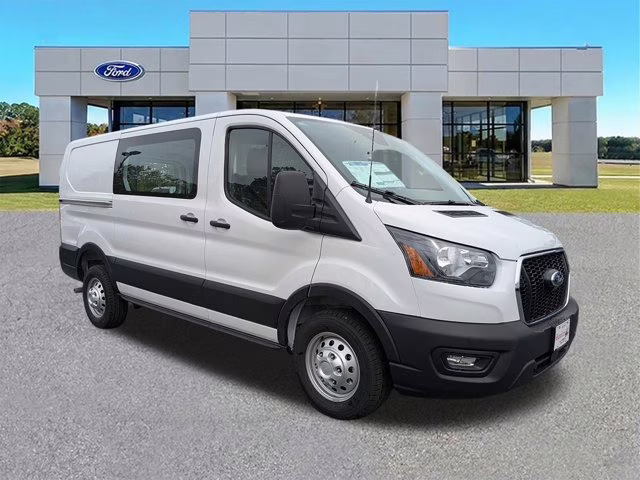 2025 Oxford White Ford Transit Cargo Van AWD Van