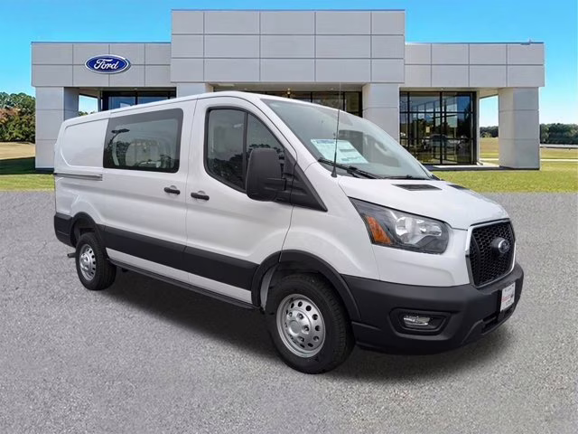 2025 Oxford White Ford Transit Cargo Van AWD Van