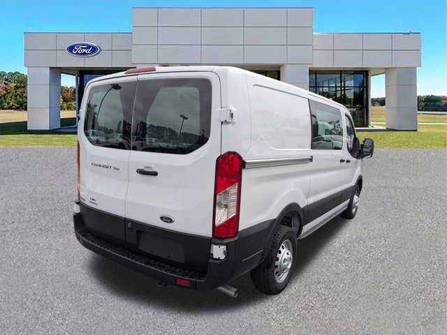2025 Oxford White Ford Transit Cargo Van AWD Van