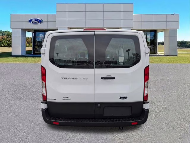 2025 Oxford White Ford Transit Cargo Van AWD Van