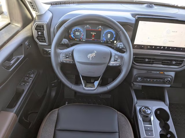 2025 Oxford White Ford Bronco Sport Outer Banks 4X4 SUV