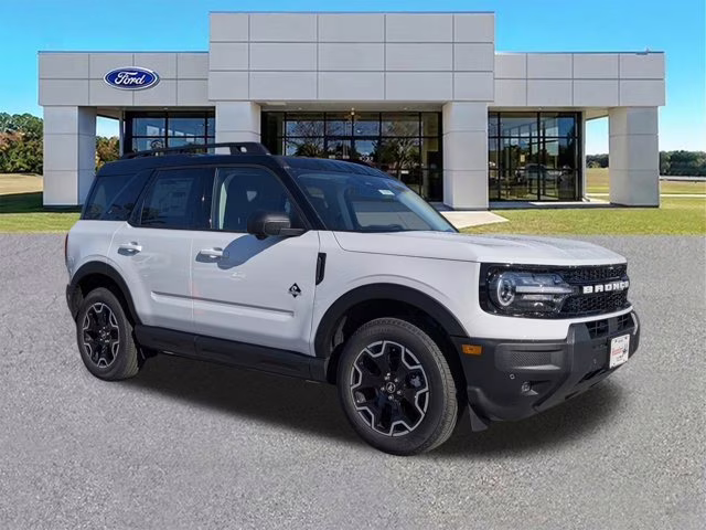 2025 Oxford White Ford Bronco Sport Outer Banks 4X4 SUV