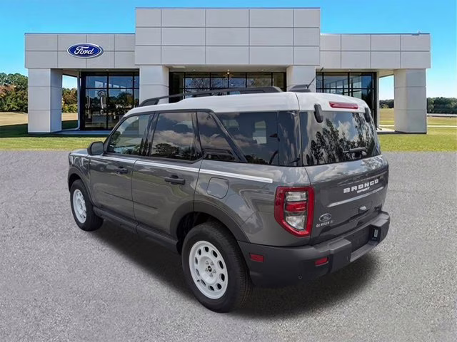 2025 Gray Metallic Ford Bronco Sport Heritage 4X4 SUV