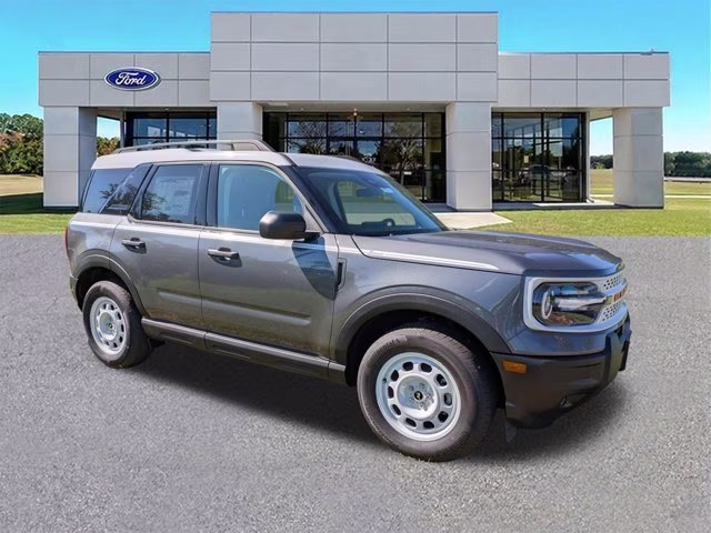 2025 Gray Metallic Ford Bronco Sport Heritage 4X4 SUV