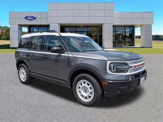 2025 Gray Metallic Ford Bronco Sport Heritage 4X4 SUV