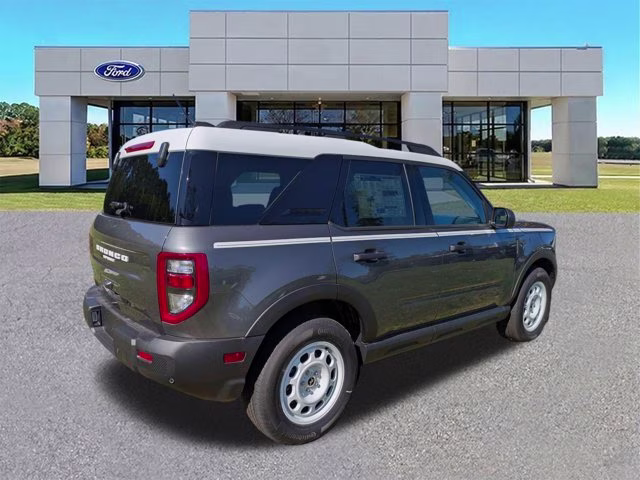 2025 Gray Metallic Ford Bronco Sport Heritage 4X4 SUV
