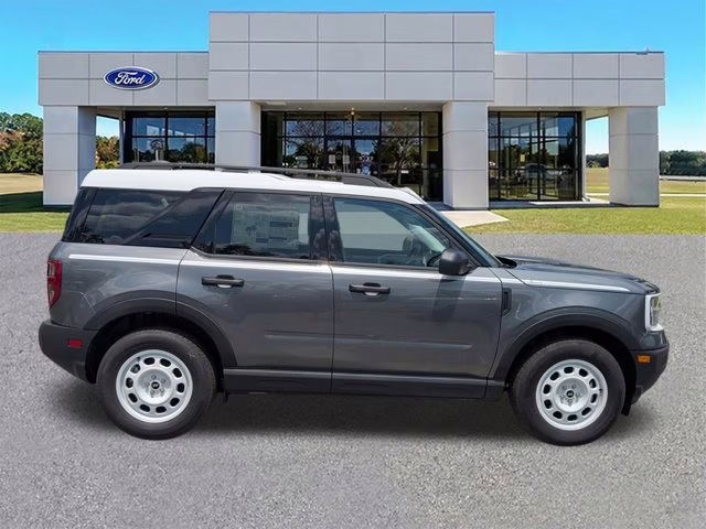 2025 Gray Metallic Ford Bronco Sport Heritage 4X4 SUV