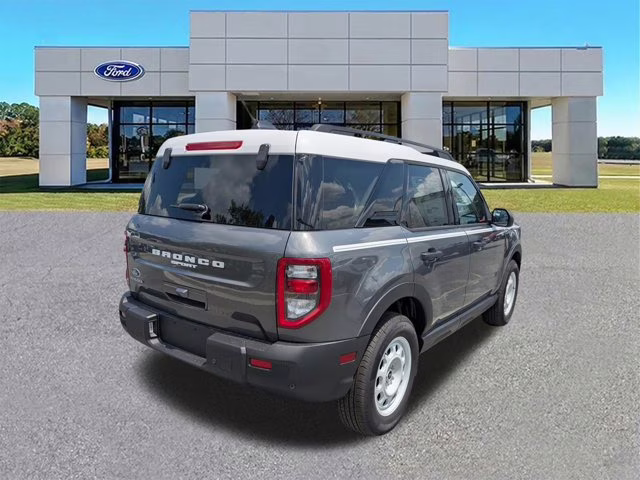 2025 Gray Metallic Ford Bronco Sport Heritage 4X4 SUV