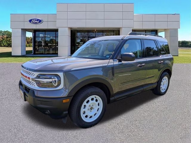 2025 Gray Metallic Ford Bronco Sport Heritage 4X4 SUV