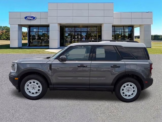2025 Gray Metallic Ford Bronco Sport Heritage 4X4 SUV