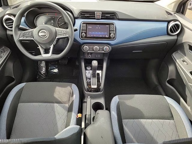 2025 Gun Metallic Nissan Versa 1.6 SV FWD Sedan