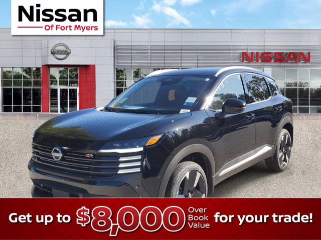 2026 Super Black Nissan Kicks SR FWD SUV