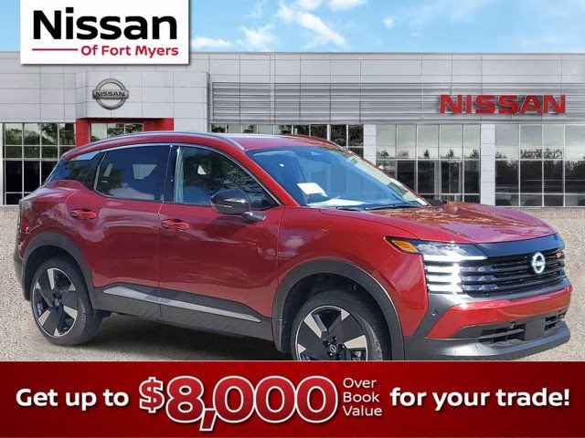 2026 Scarlet Ember Tintcoat Nissan Kicks SR FWD SUV