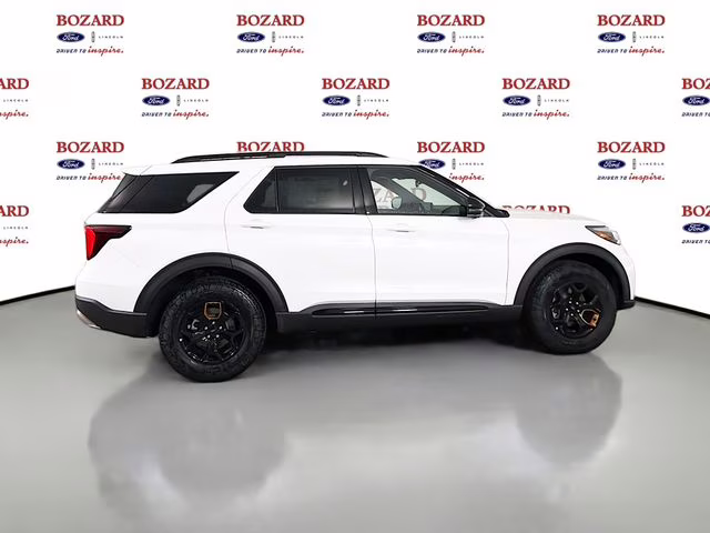 2026 Star White Metallic Tri-Coat Ford Explorer Tremor 4X4 SUV