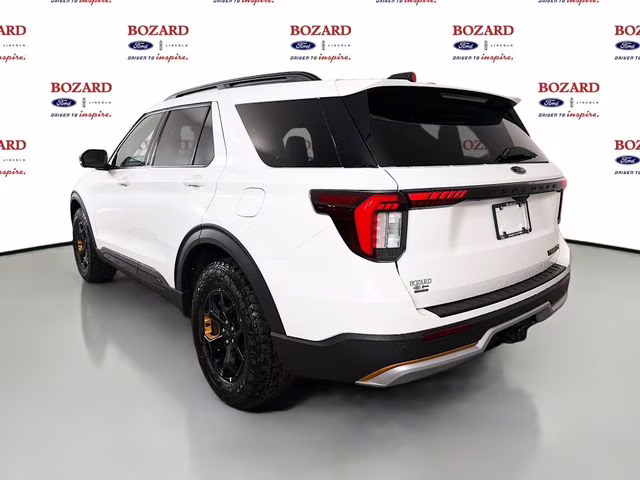 2026 Star White Metallic Tri-Coat Ford Explorer Tremor 4X4 SUV