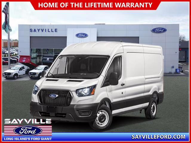 2026 Oxford White Ford Transit Cargo Van T-250 148 Med Rf 9150 GVWR RWD RWD Van