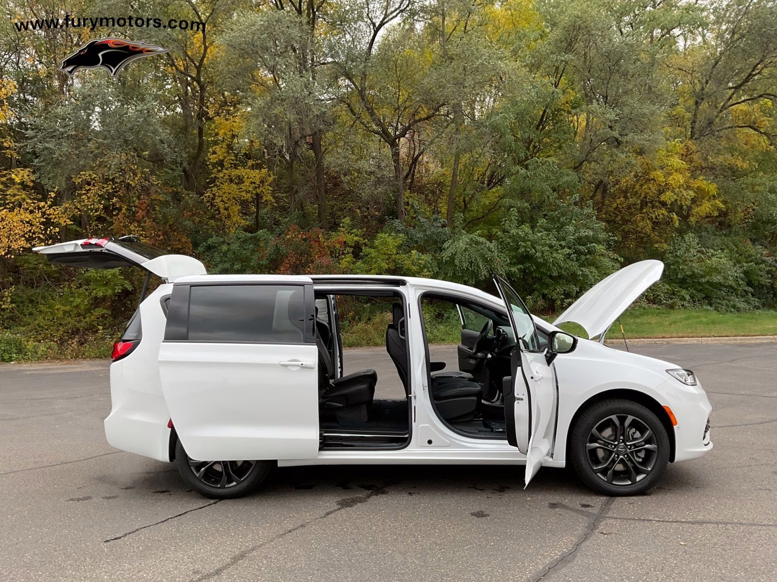 2026 Bright White Clearcoat Chrysler Pacifica Select AWD Van