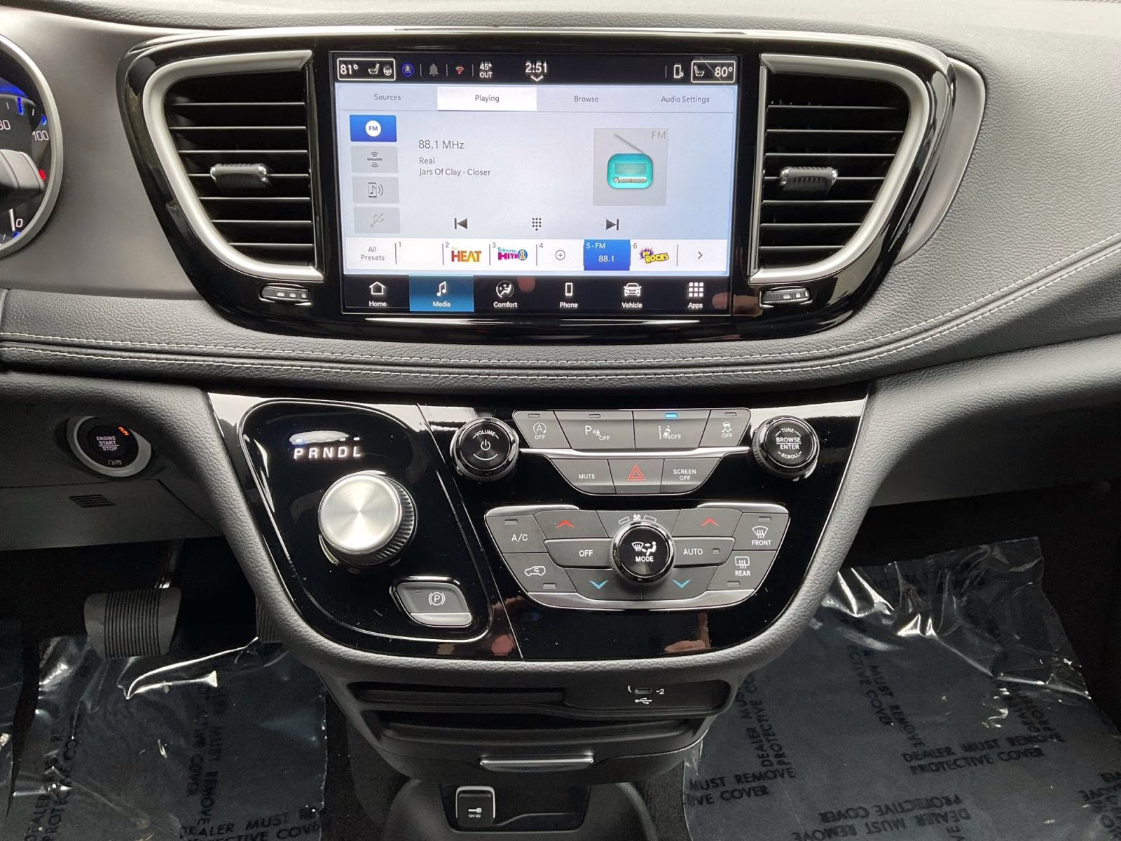 2026 Bright White Clearcoat Chrysler Pacifica Select AWD Van