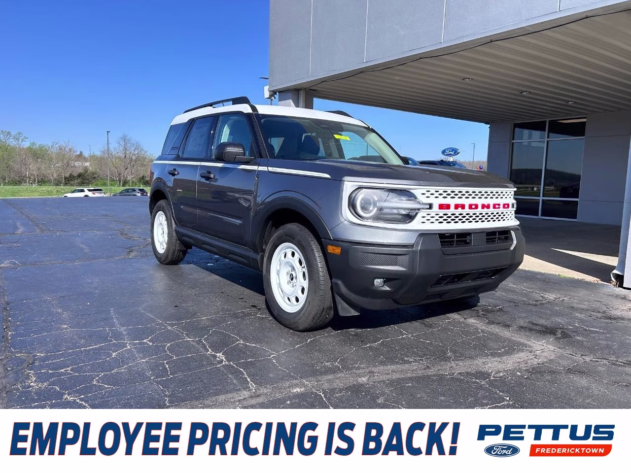 2025 Carbonized Gray Metallic Ford Bronco Sport Heritage 4X4 SUV